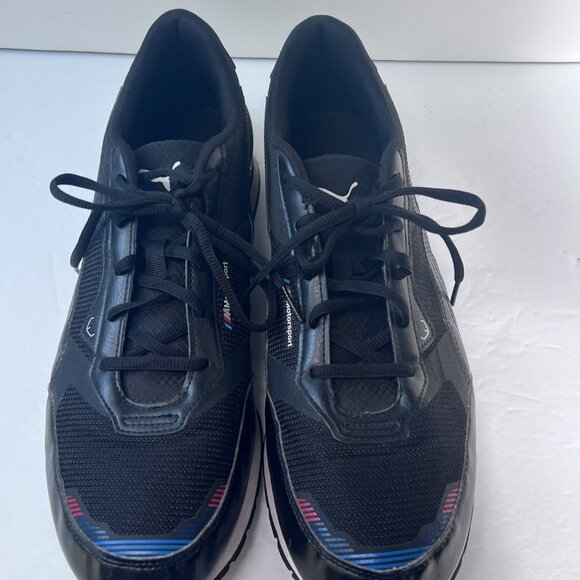 PUMA BMW Motorsport Track Racer driving Shoes Size 14 Black 306872 Performance - Picture 6 of 12